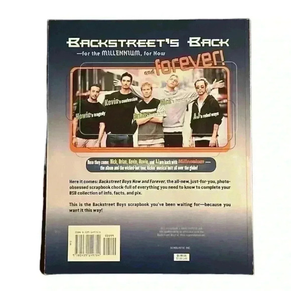 Backstreet Boys Millennium Scrapbook 1999 Boy Band - Picture 2 of 8